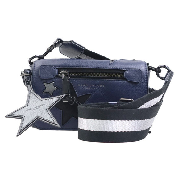 Marc Jacobs Women's Shoulder Bag in Navy Leather (56462a)